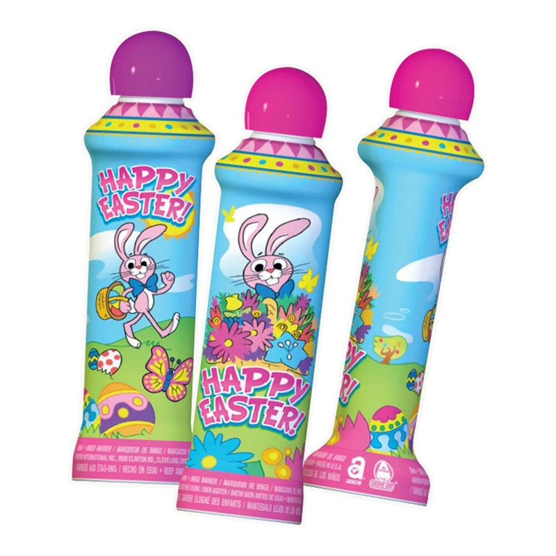 Happy Easter Bingo Bunny Hunt Dauber 2025 - 12 Pack