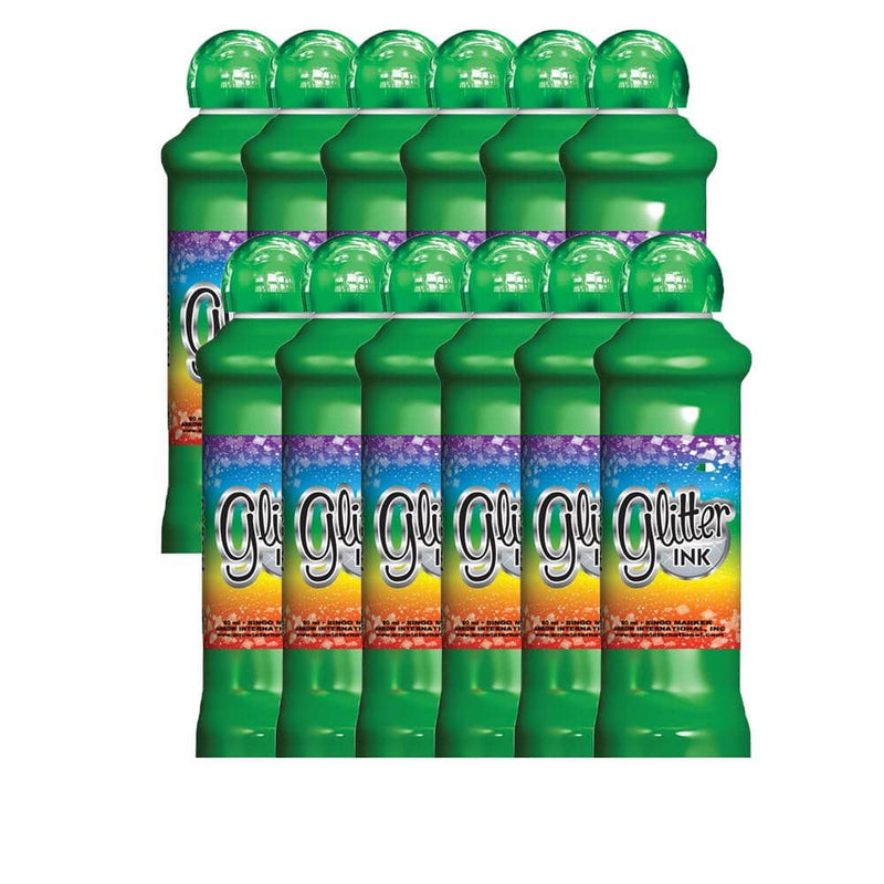 Glitter Ink Bingo Daubers (3 oz) - 12 Pack