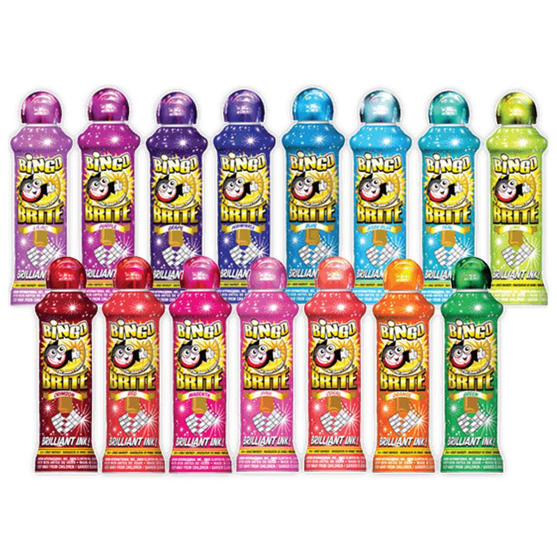 Bingo Brite Bingo Dauber (4 oz) - 12 Pack