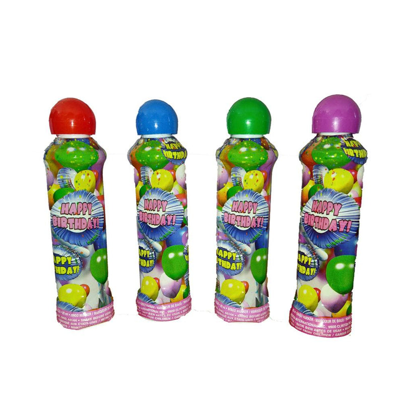 Dabbin' Fever Happy Birthday Bingo Dauber - 12 Packs