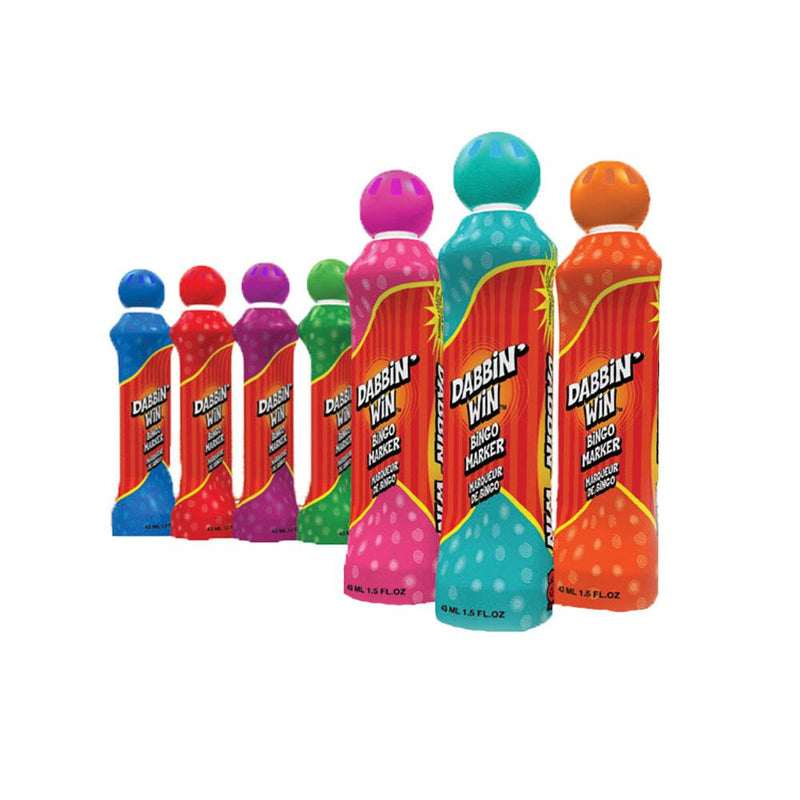 Dabbin Win Bingo Dauber (1.5 oz) - 12 Pack