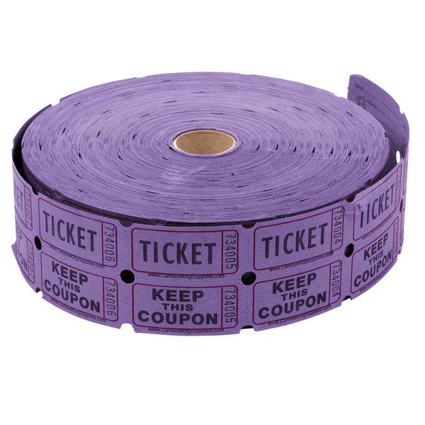 Double Roll Raffle Tickets