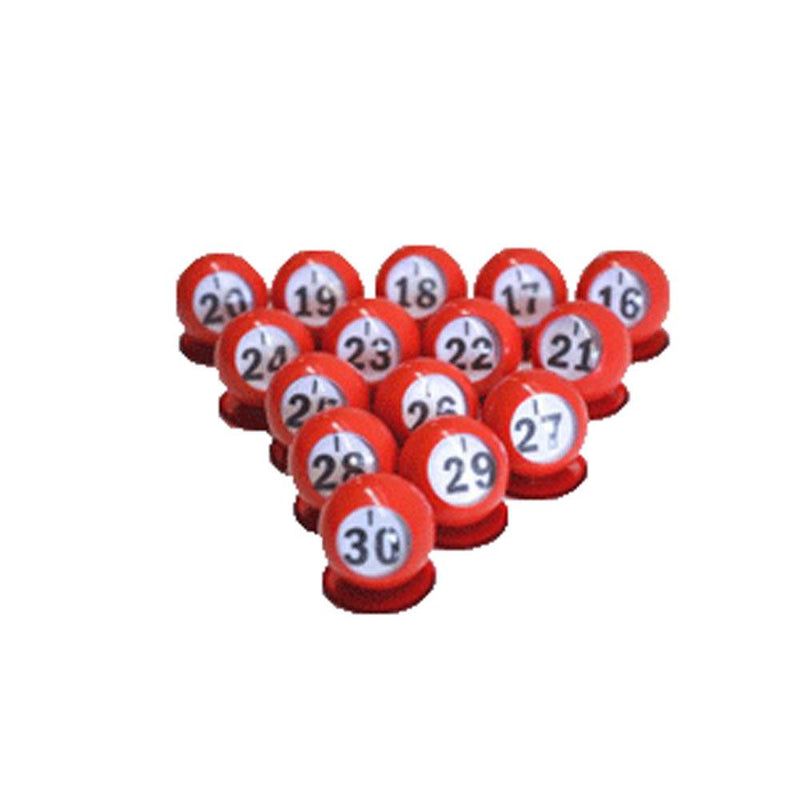 Bingo Ball Waiters 15-pk - I Row