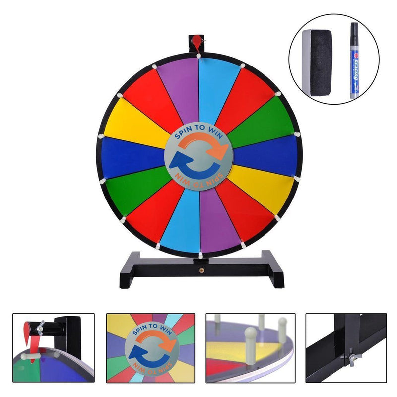 Tabletop Spinning Prize Wheel (24 inch)
