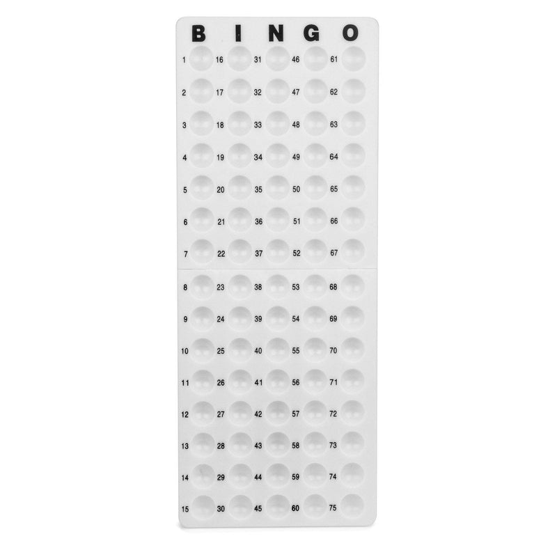 Medium Bingo Ball Masterboard - White