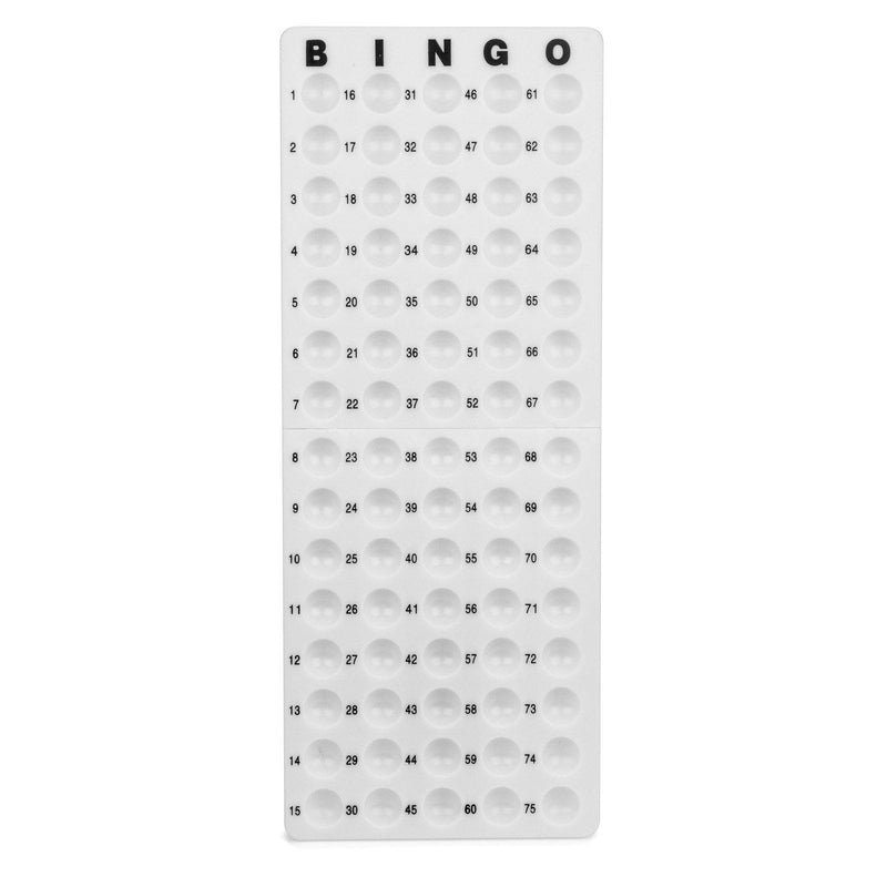 Medium Bingo Ball Masterboard - White