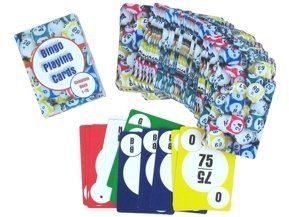 Bingo Calling Playing Cards