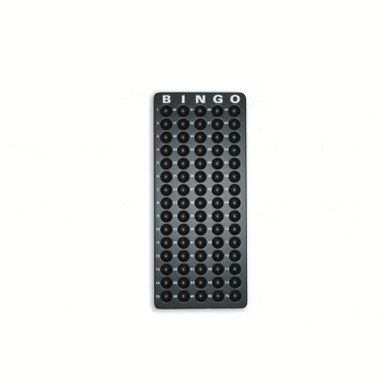 Small Bingo Ball Masterboard - Black