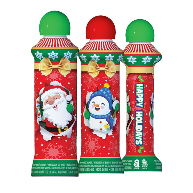 Happy Holidays Bingo Dauber 2024 - 12 Pack