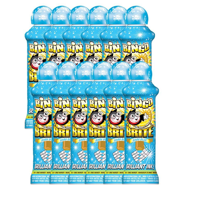 Bingo Brite Bingo Dauber (4 oz) - 12 Pack