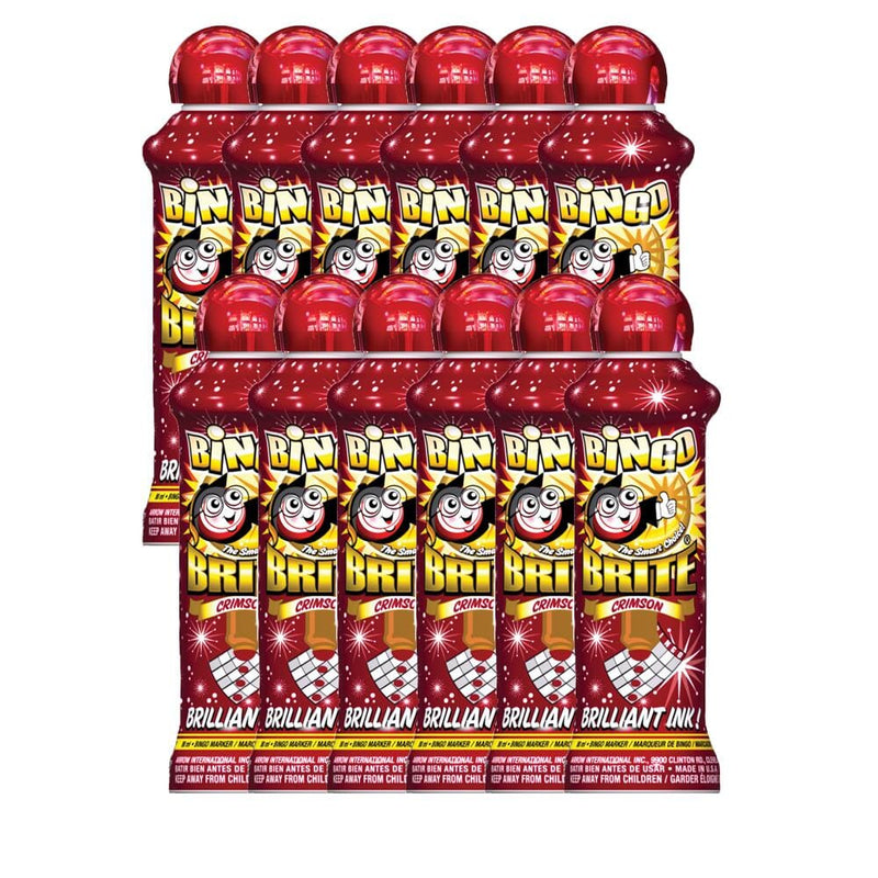 Bingo Brite Bingo Dauber (4 oz) - 12 Pack