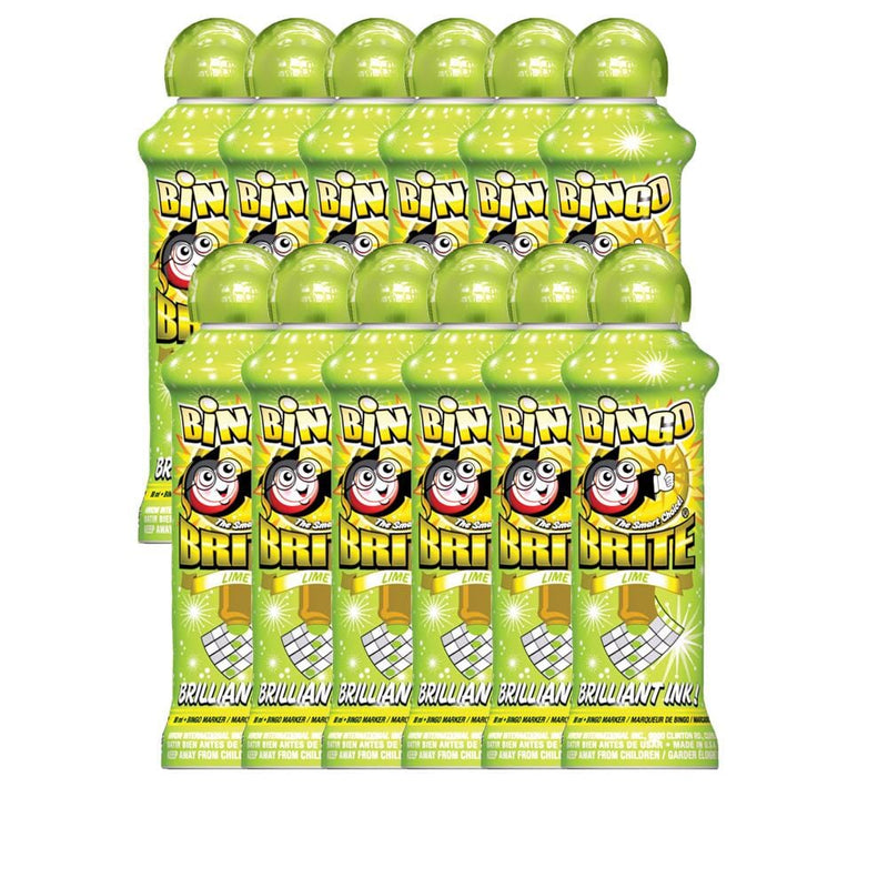 Bingo Brite Bingo Dauber (4 oz) - 12 Pack