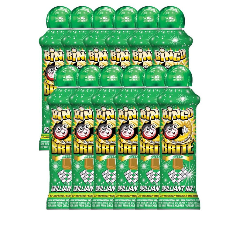Bingo Brite Bingo Dauber (4 oz) - 12 Pack