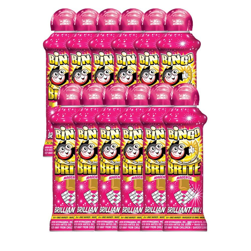 Bingo Brite Bingo Dauber (4 oz) - 12 Pack