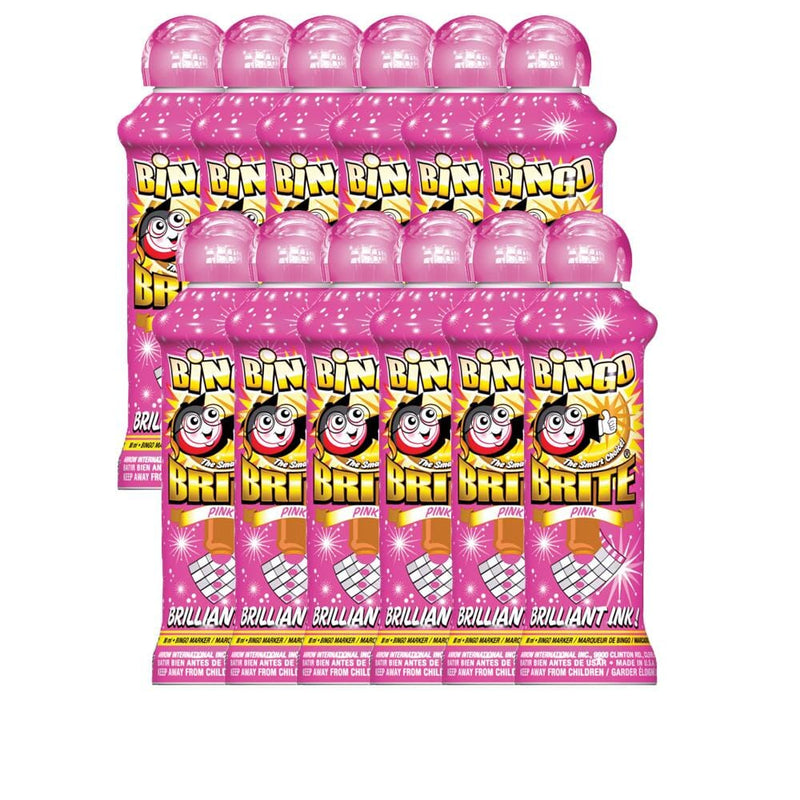 Bingo Brite Bingo Dauber (4 oz) - 12 Pack