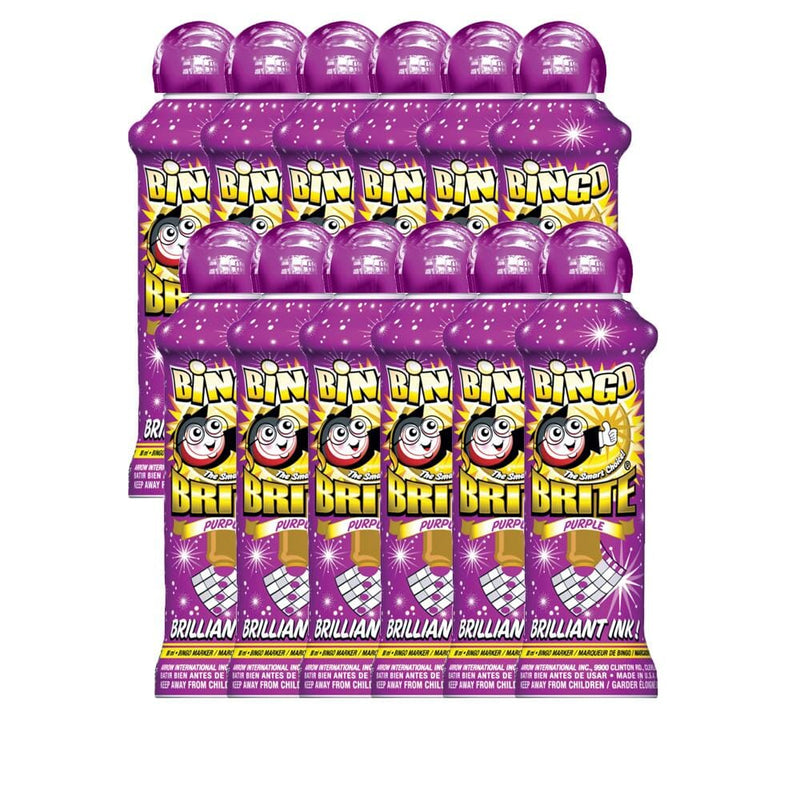 Bingo Brite Bingo Dauber (4 oz) - 12 Pack