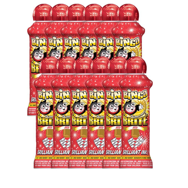 Bingo Brite Bingo Dauber (4 oz) - 12 Pack