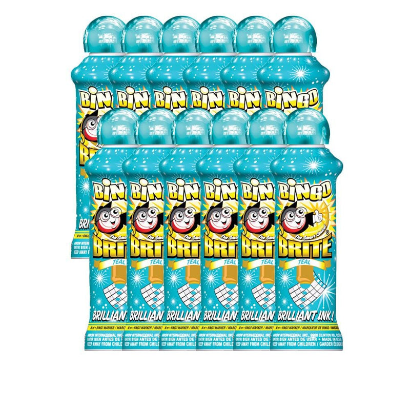 Bingo Brite Bingo Dauber (4 oz) - 12 Pack