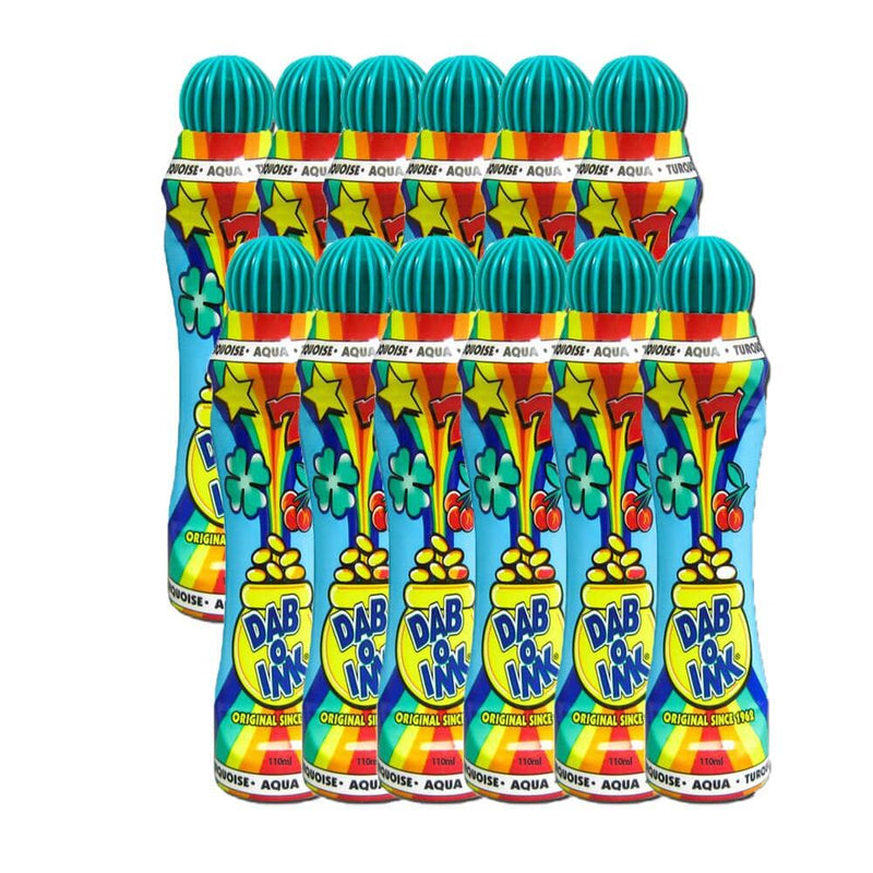 Dab-O-Ink Bingo Daubers (3 oz & 4 oz) - 12 Packs