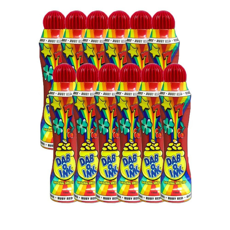 Dab-O-Ink Bingo Daubers (3 oz & 4 oz) - 12 Packs