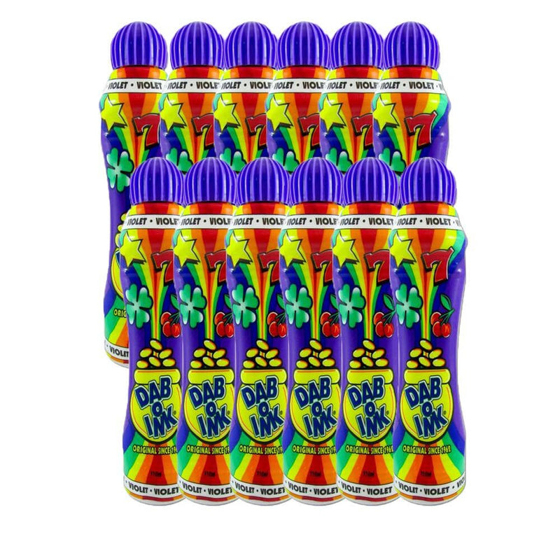Dab-O-Ink Bingo Daubers (3 oz & 4 oz) - 12 Packs