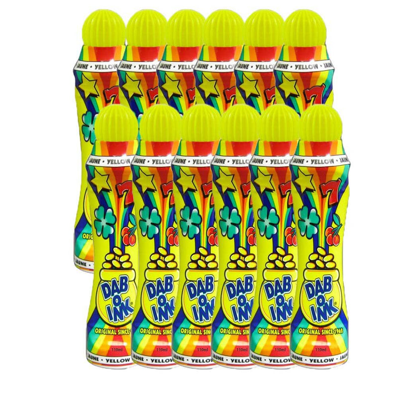 Dab-O-Ink Bingo Daubers (3 oz & 4 oz) - 12 Packs