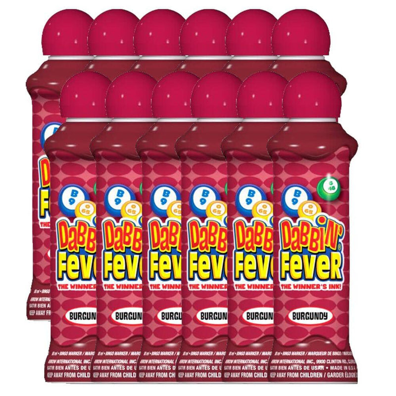 Dabbin Fever Bingo Dauber (3 oz & 4 oz) - 12 Packs