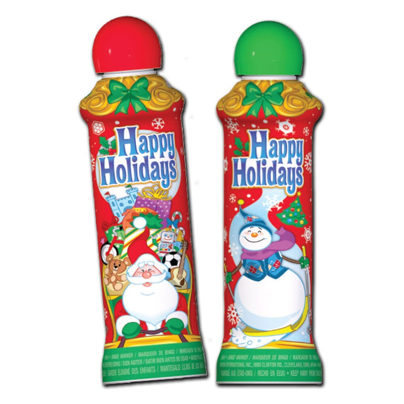 Happy Holidays Bingo Dauber - 12 Pack