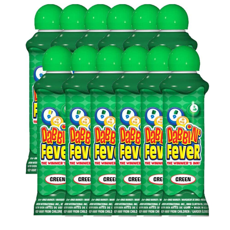 Dabbin Fever Bingo Dauber (3 oz & 4 oz) - 12 Packs