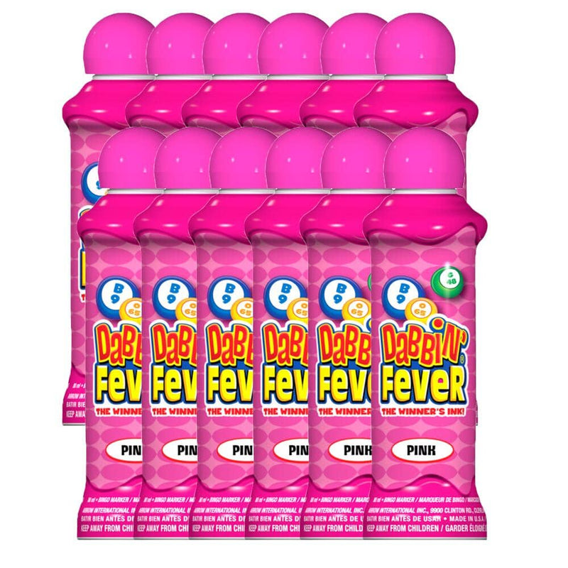 Dabbin Fever Bingo Dauber (3 oz & 4 oz) - 12 Packs