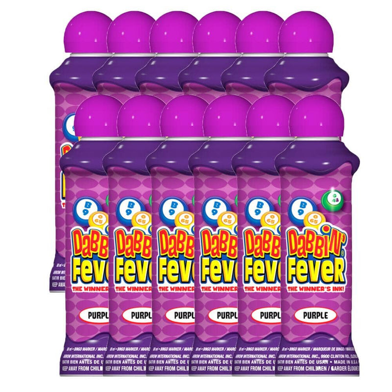 Dabbin Fever Bingo Dauber (3 oz & 4 oz) - 12 Packs