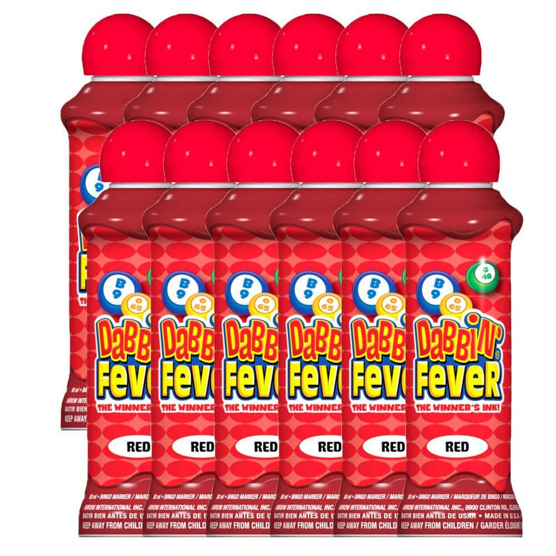 Dabbin Fever Bingo Dauber (3 oz & 4 oz) - 12 Packs