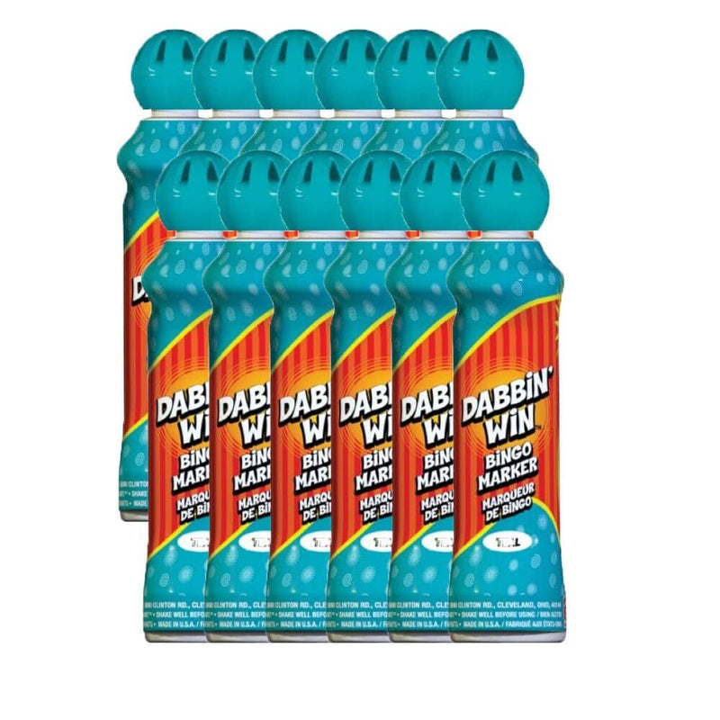 Dabbin Win Bingo Dauber (1.5 oz) - 12 Pack
