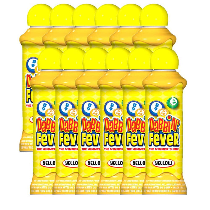Dabbin Fever Bingo Dauber (3 oz & 4 oz) - 12 Packs