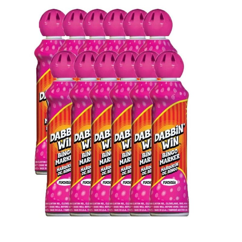 Dabbin Win Bingo Dauber (1.5 oz) - 12 Pack