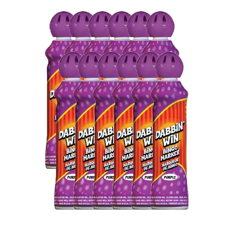 Dabbin Win Bingo Dauber (1.5 oz) - 12 Pack