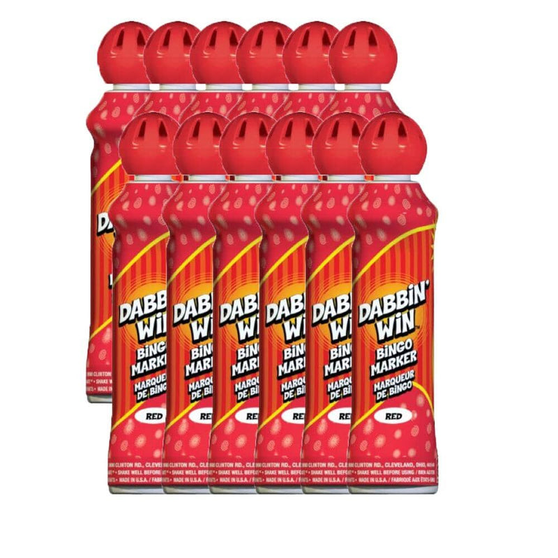 Dabbin Win Bingo Dauber (1.5 oz) - 12 Pack