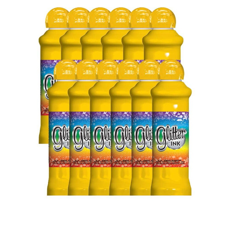Glitter Ink Bingo Daubers (3 oz) - 12 Pack