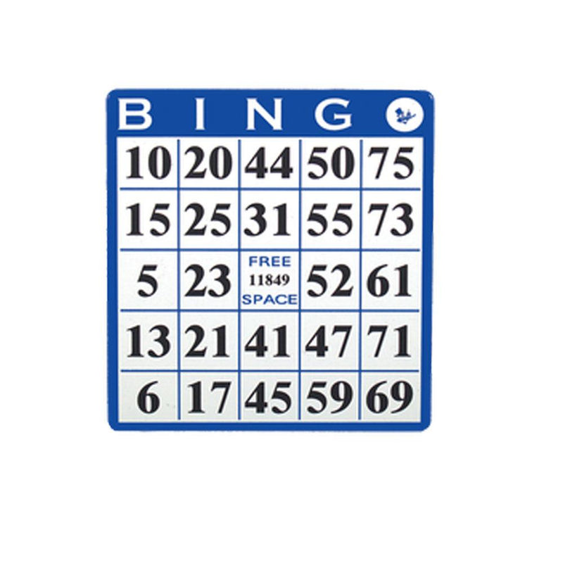 1on Bingo Hard Card - Blue