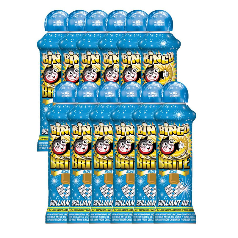 Bingo Brite Bingo Dauber (4 oz) - 12 Pack