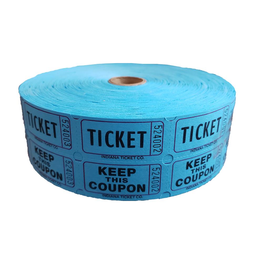 Rolling Raffle Single Raffle Tickets Rolls