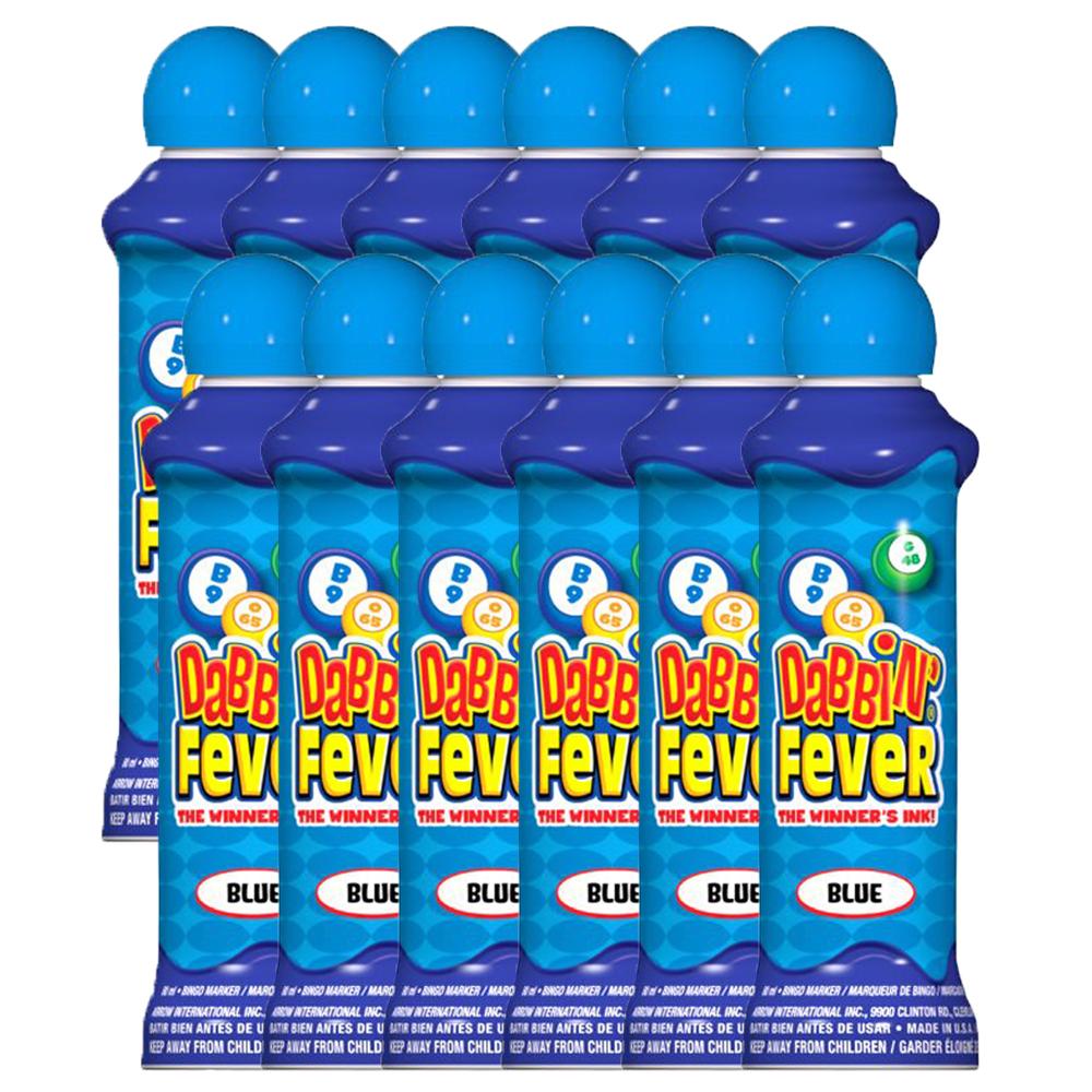 Dab-O-Ink Bingo Daubers (3 oz & 4 oz) - 12 Packs, Wholesale Bingo Supplies