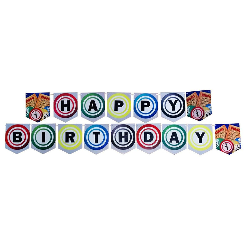 Happy Birthday Bingo Banner