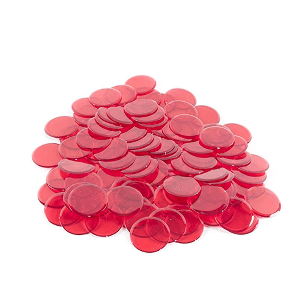 Red Bingo Chips Number